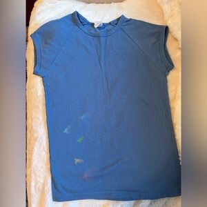 Salomon Cotton Blue Short Sleeve Tee